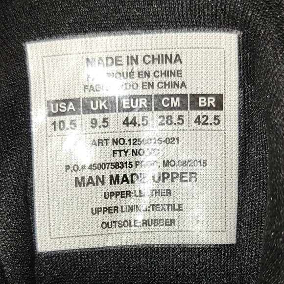 Women's Size 10.5 Under Armour Black Leather HighTop Basketball Shoes-Court Only - Picture 4 of 14